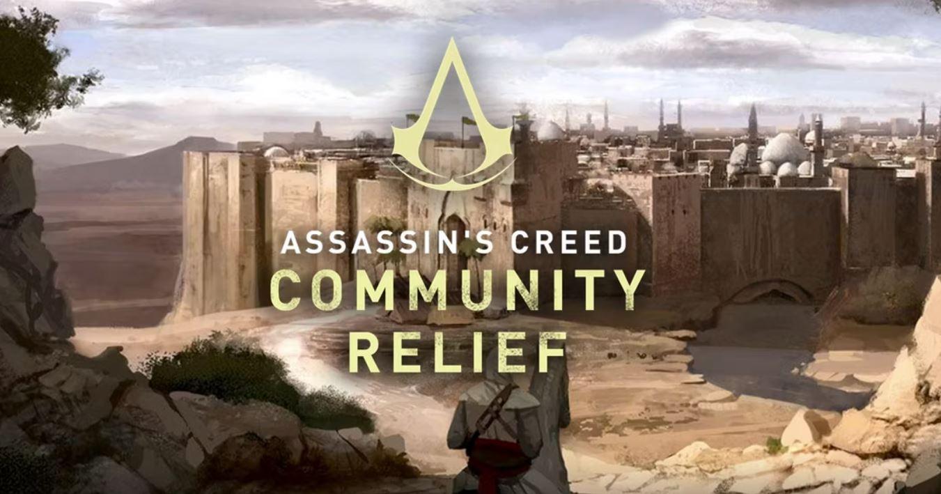 Assassin's creed community relief turkey syria quake arabgamerz عرب جيمرز اساسنز كريد كوميونتي تركيا سوريا زلزال