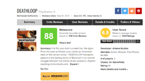 Deathloop حظيت بتجربة 5 مليون لاعب منذ صدورها Deathloop حظيت بتجربة 5 مليون لاعب منذ صدورها