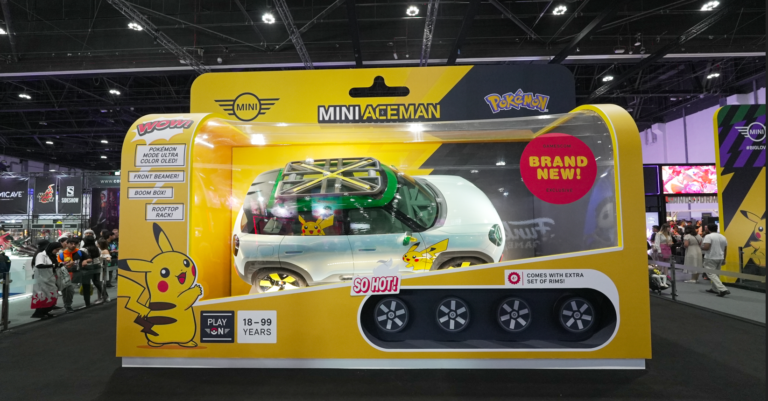 MEFCC pokemon mini aceman concept arabgamerz عرب جيمرز سيارة ميني كهربائية بوكيمون معرض الافلام والقصص المصورة