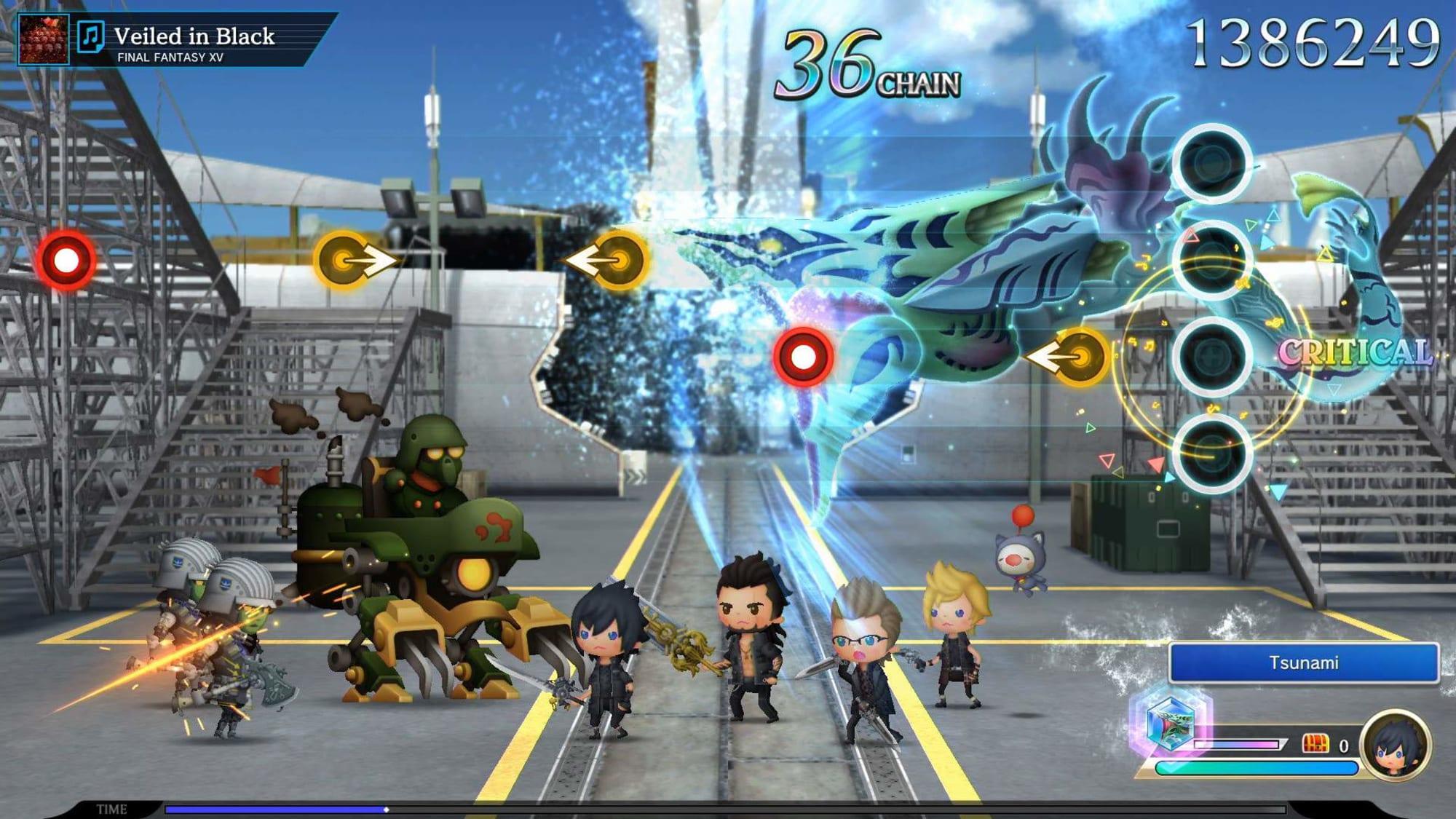 مراجعة Theatrhythm Final Bar Line مراجعة theatrhythm final line