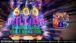 كونامي تحتفل بوصول لعبة كرة القادم Efootball لـ600 مليون تحميل! efootball