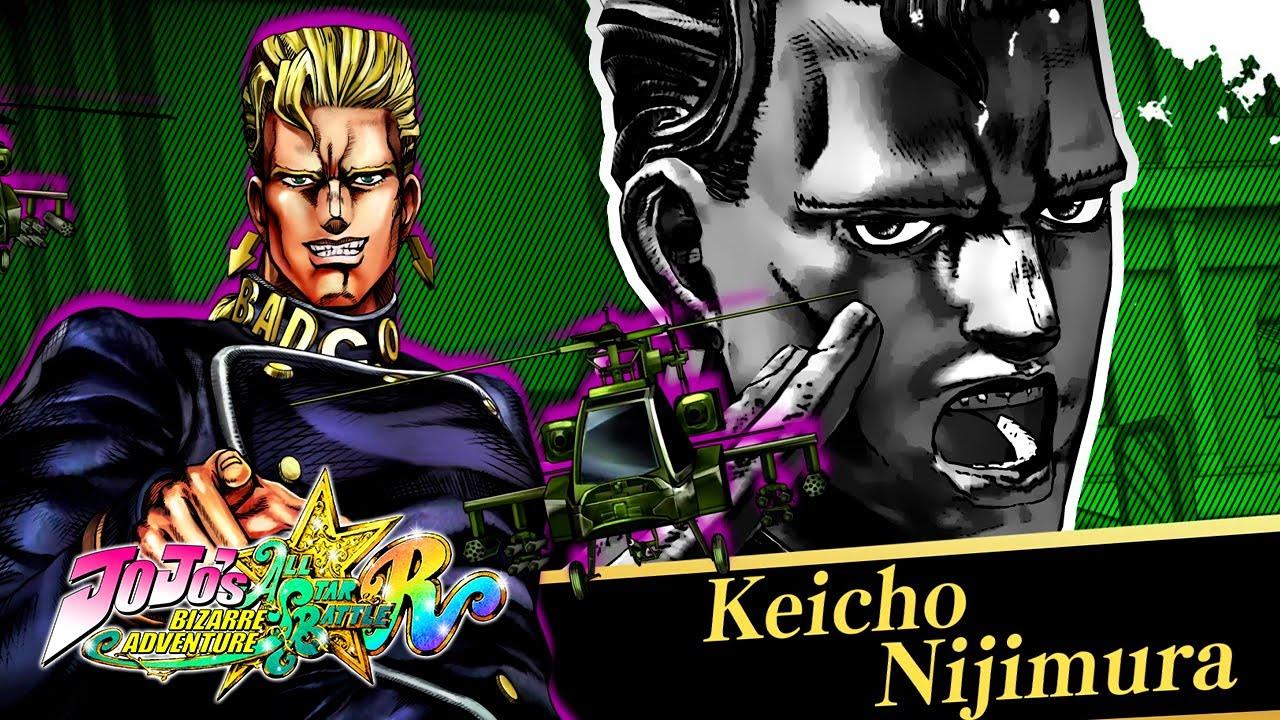 لعبة JoJo's Bizarre Adventure: All-Star Battle R ترحب بانضمام Keicho Nijimura وزملائه