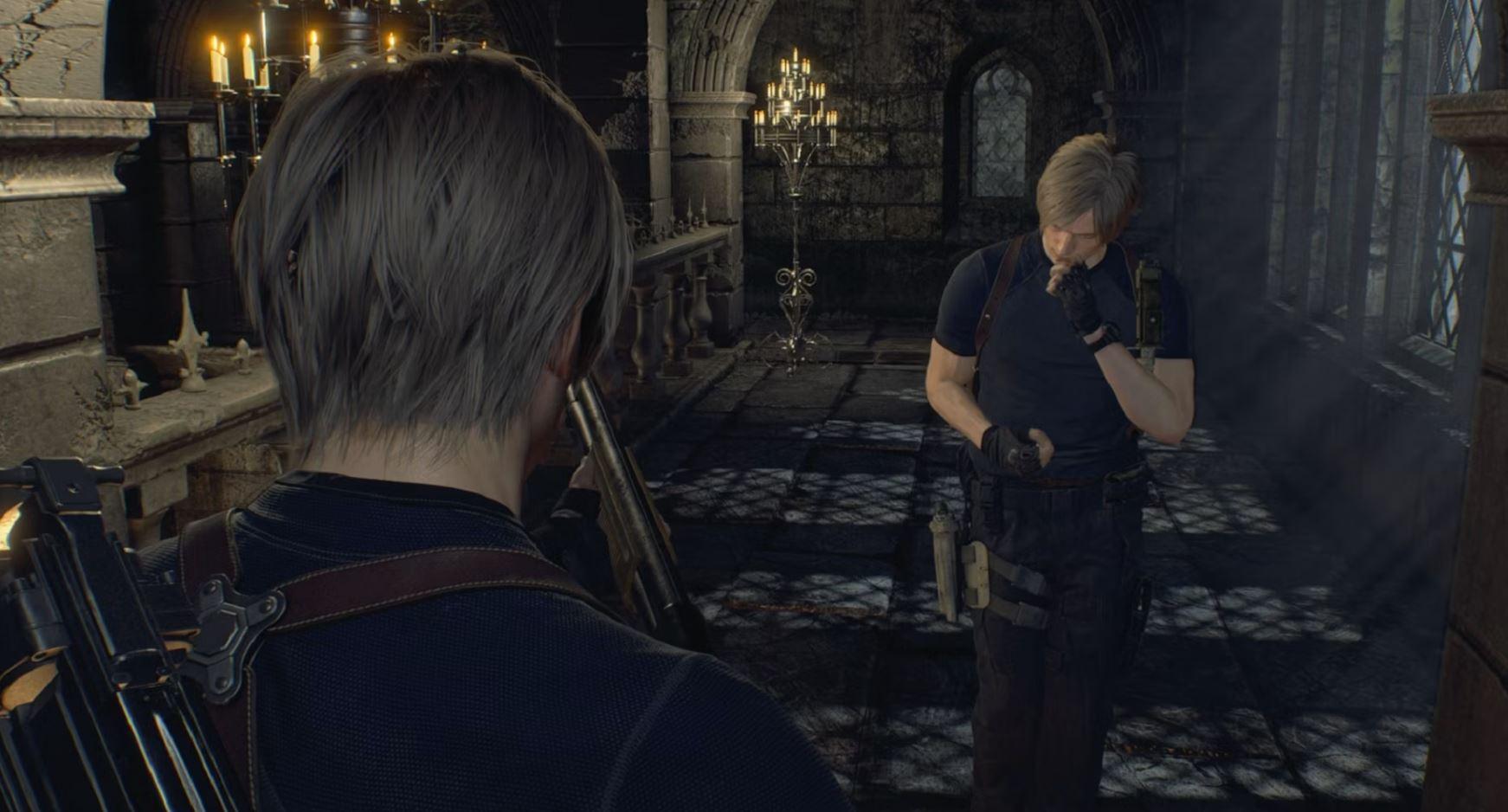 Resident Evil 4 Remake leon ashley mod arabgamerz عرب جيمرز تعديل ليون اشلي ريزدنت ايفل 4