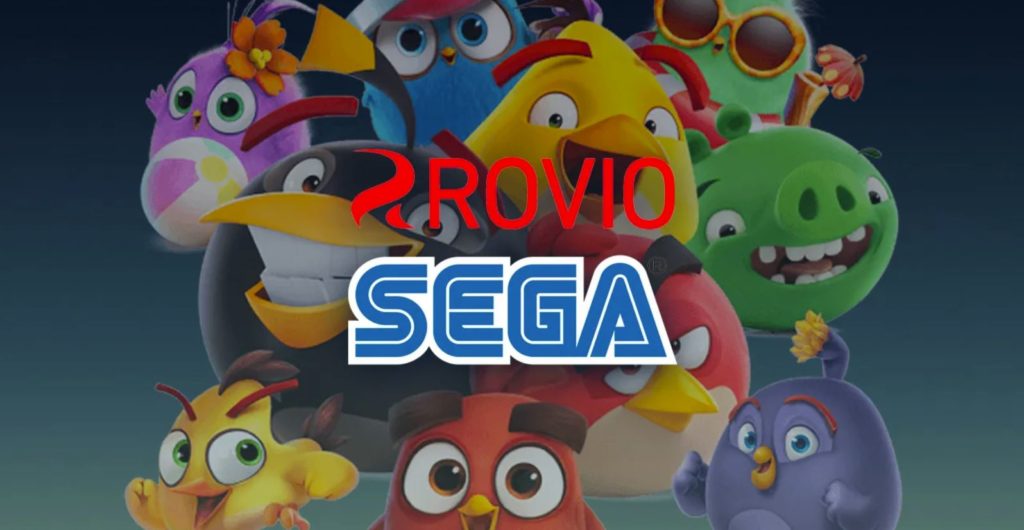 Rovio Sega angry birds acquisition arabgamerz عرب جيمرز روفيو سيجا