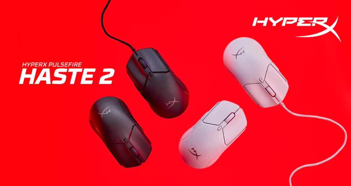 إطلاق فأرة احترافية للألعاب Pulsefire Haste 2 بإصدار سلكي ولاسلكي