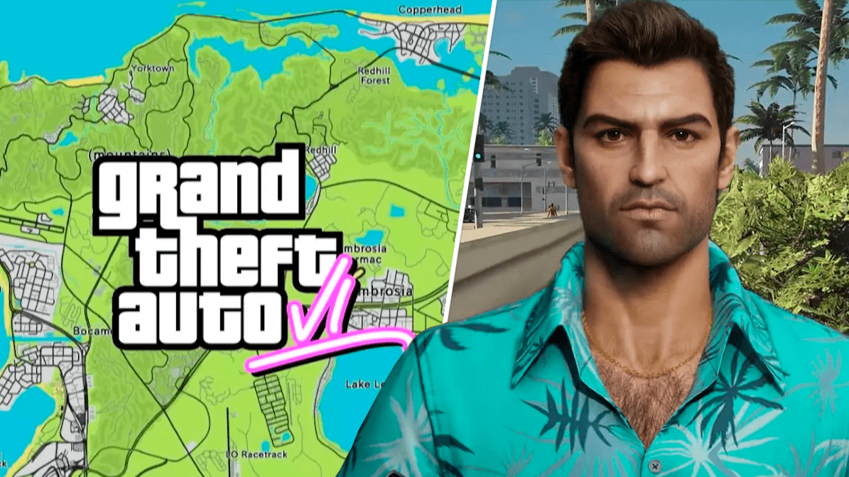 GTA 6 Countdown ⏳ on X: GTA 6 map concept based on Vice City which is  rumored to be 2x the size of GTA 5's map.  / X