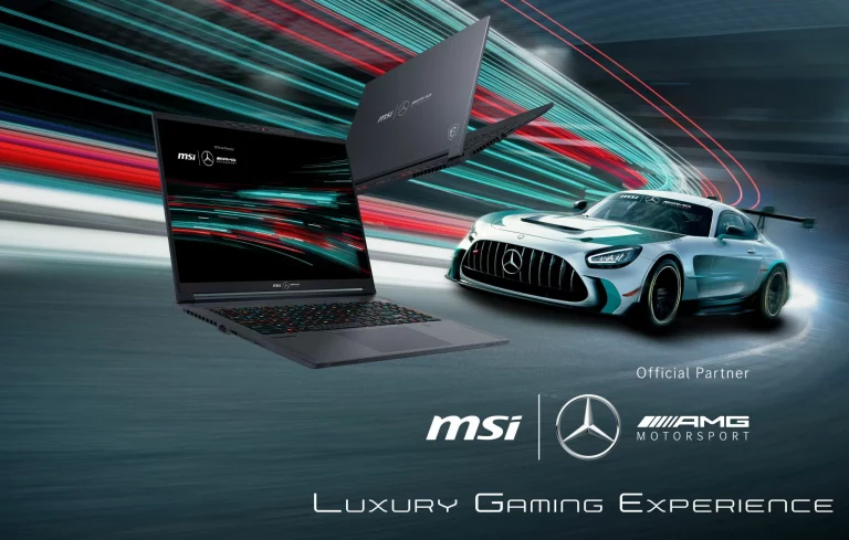 MSI تكشف عن منتجات مميزة وتعاون مع عملاقة السيارات Mercedes