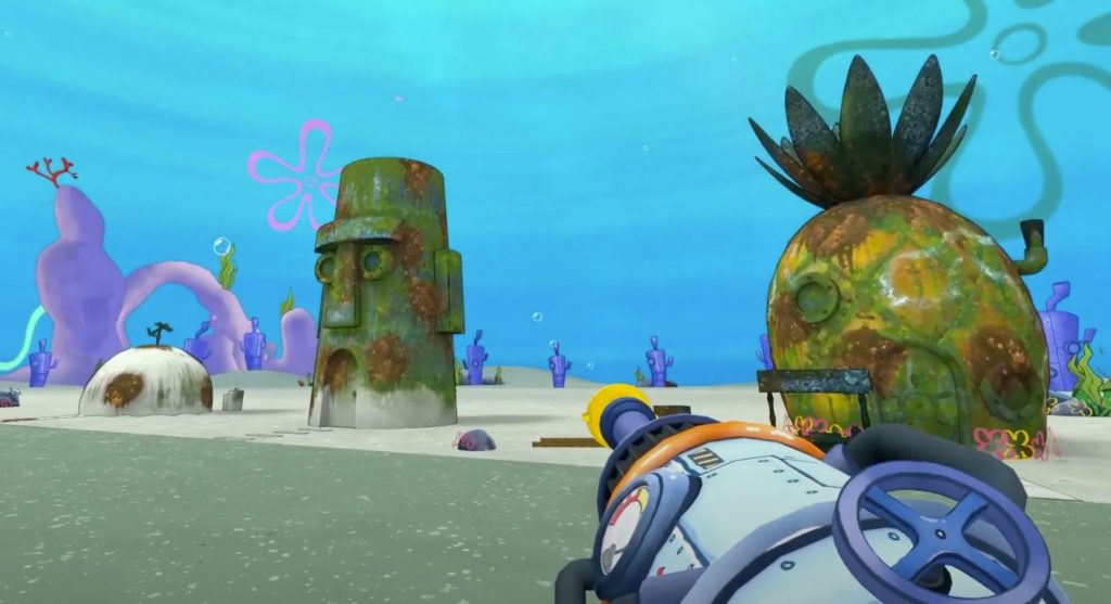 Spongebob squarepants dlc powerwash simulator arabgamerz عرب جيمرز تنظيف منزل سبونج بوب