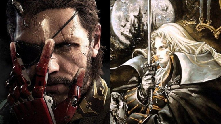 metal-gear-solid-castlevania-konami playstation exclusive arabgamerz عرب جيمرز ميتال جير كاسلفينيا