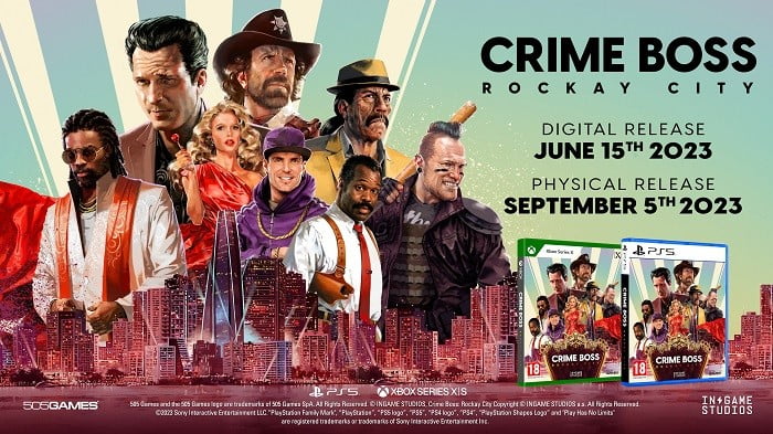 لعبة الجرائم الغنية النجوم Crime Boss: Rockay City قادمة إلى المنصات المنزلية
