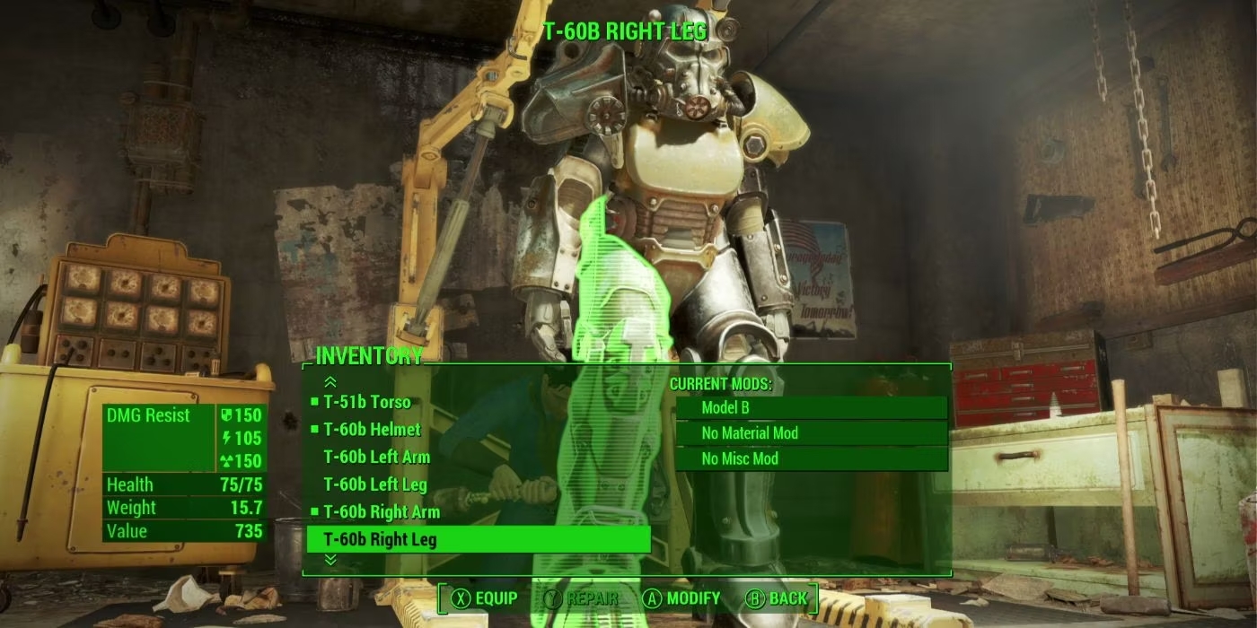 شفرات Fallout 4 الخاصة بالأسلحة والذخيرة