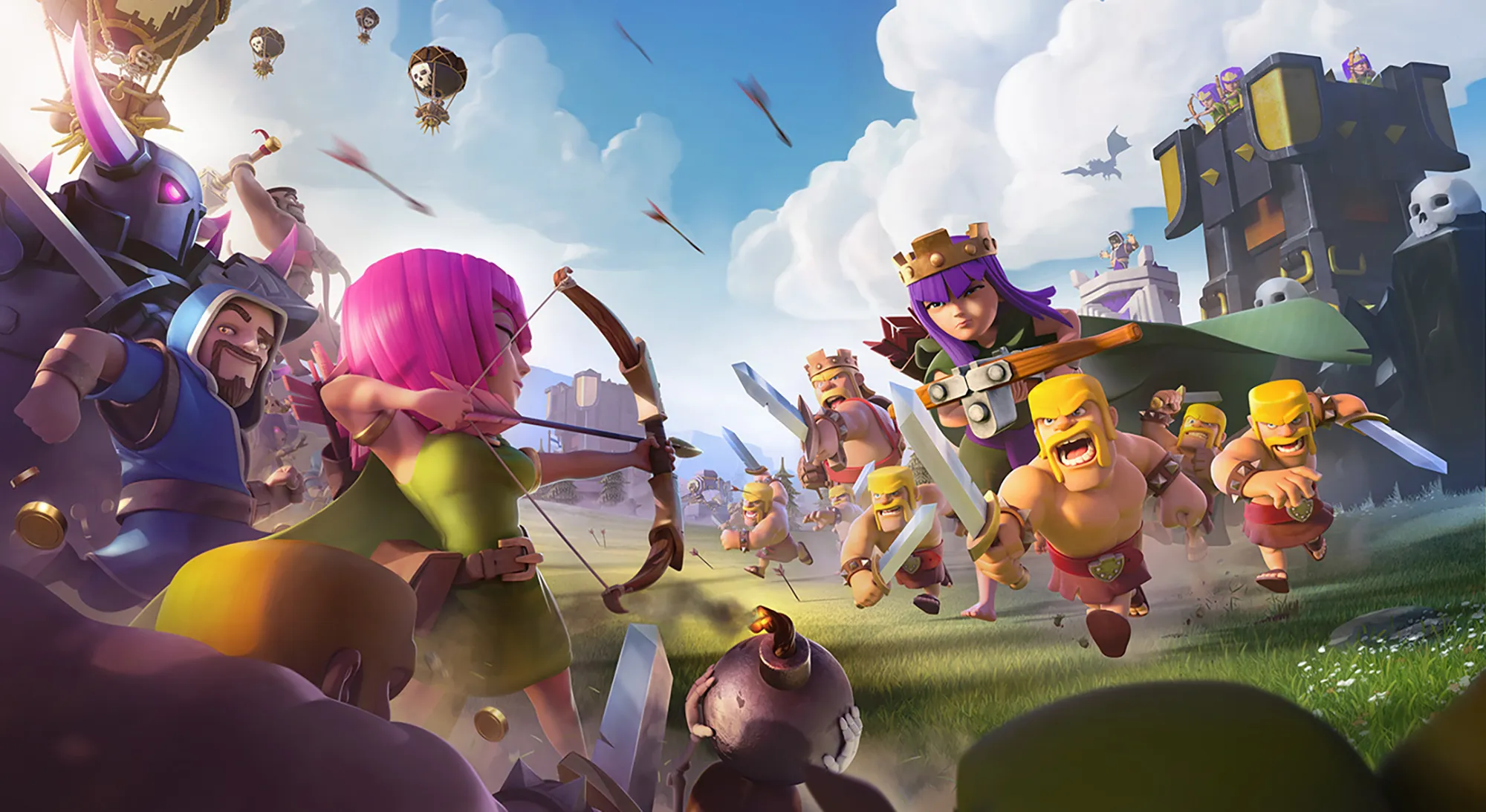 تنزيل لعبه clash of clans المهكره من ميديا فاير آخر إصدار