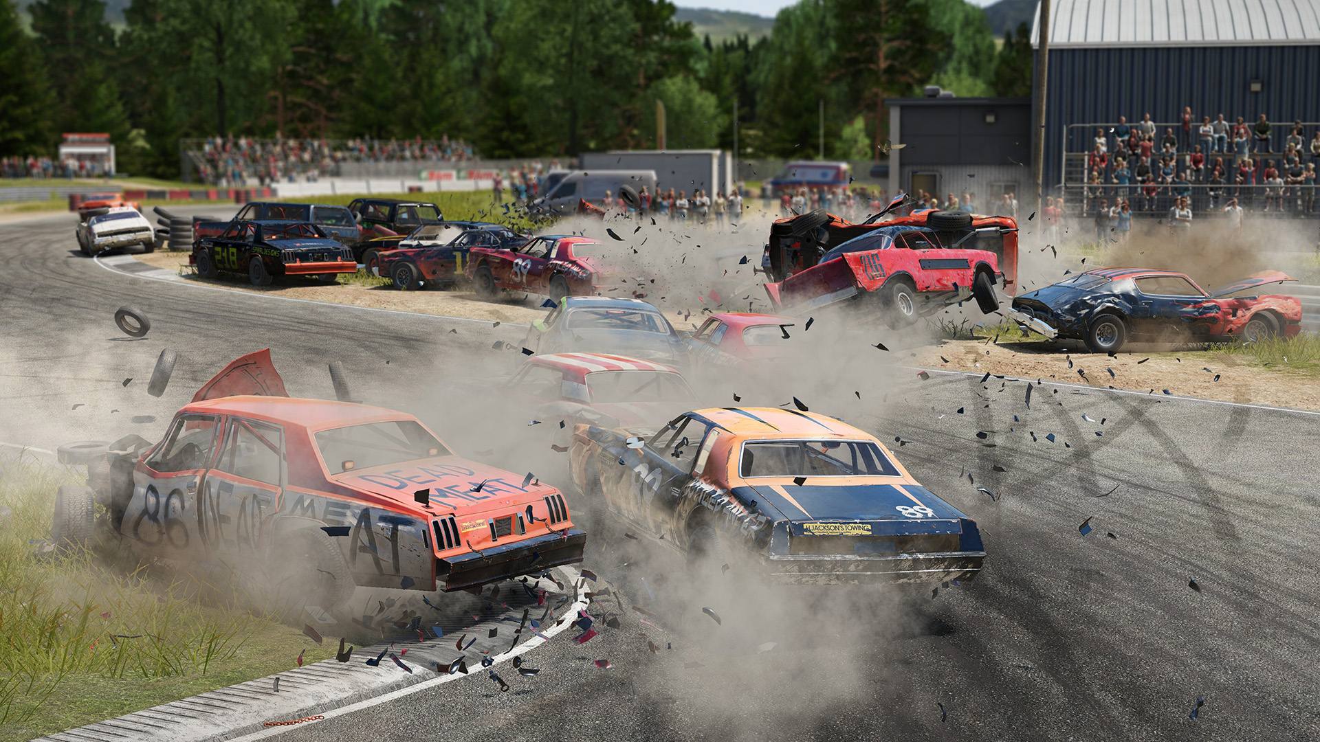 القصة والميزات وكلمات السر: كل ما تريد معرفته عن wreckfest مميزات وعيوب لعبة wreckfest