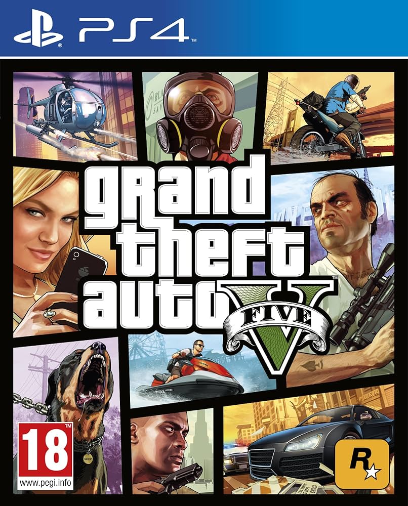 صور GTA 5 : أجمل صور وخلفيات للعبة غلاف لعبة قراند 5 سوني 4