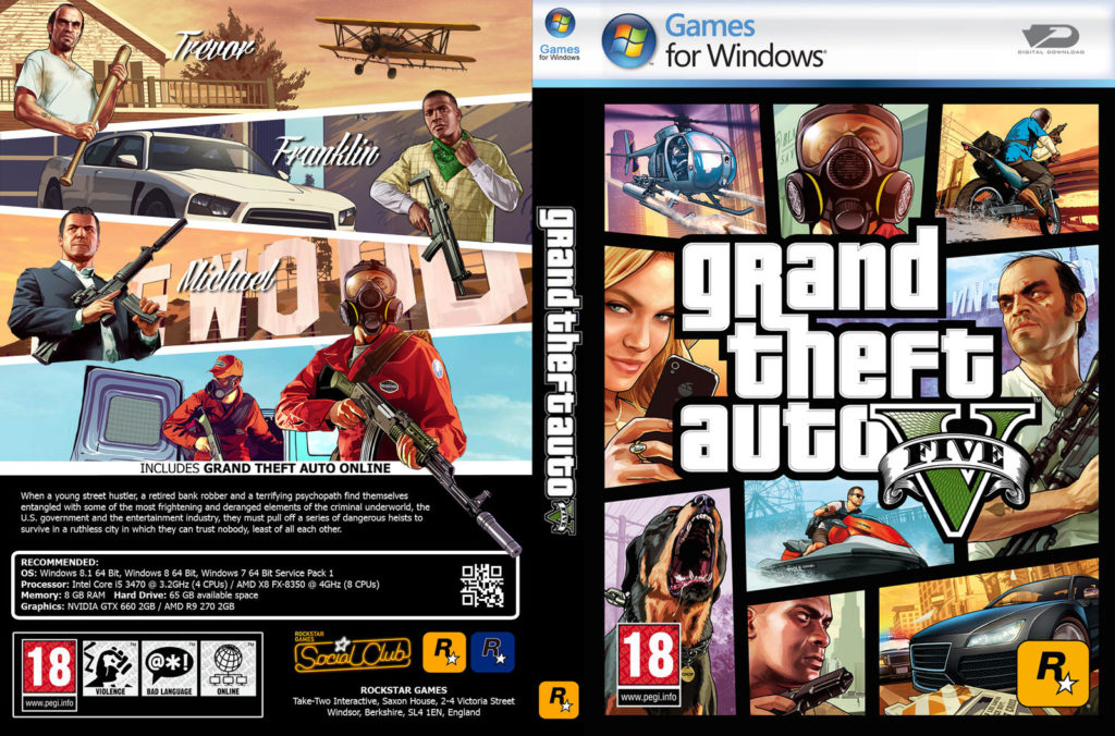 صور GTA 5 : أجمل صور وخلفيات للعبة غلاف لعبة قراند 5 نسخة الحاسب