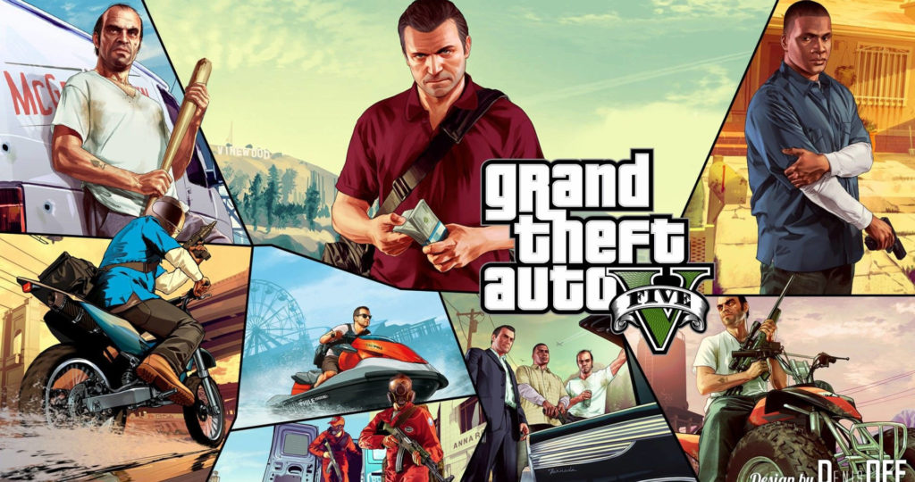 صور GTA 5 : أجمل صور وخلفيات للعبة غلاف مميز للعبة قراند 5