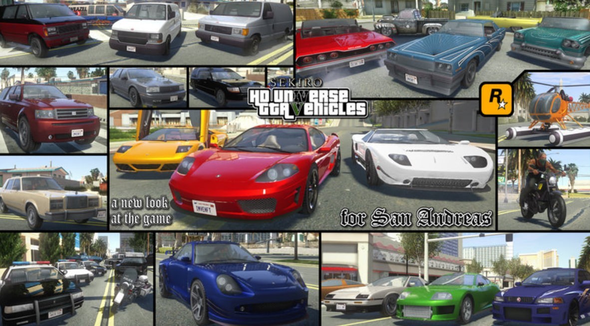 مودات GTA San Andreas: أهم مودات عليك تنصيبها تحميل مودات GTA SA