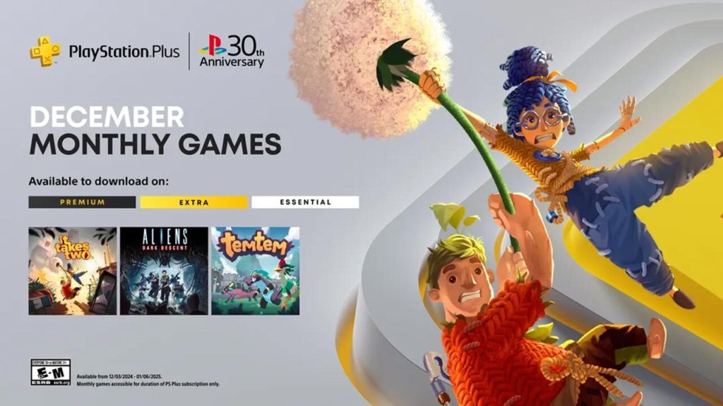 ألعاب PS Plus المجانية ديسمبر 2024
