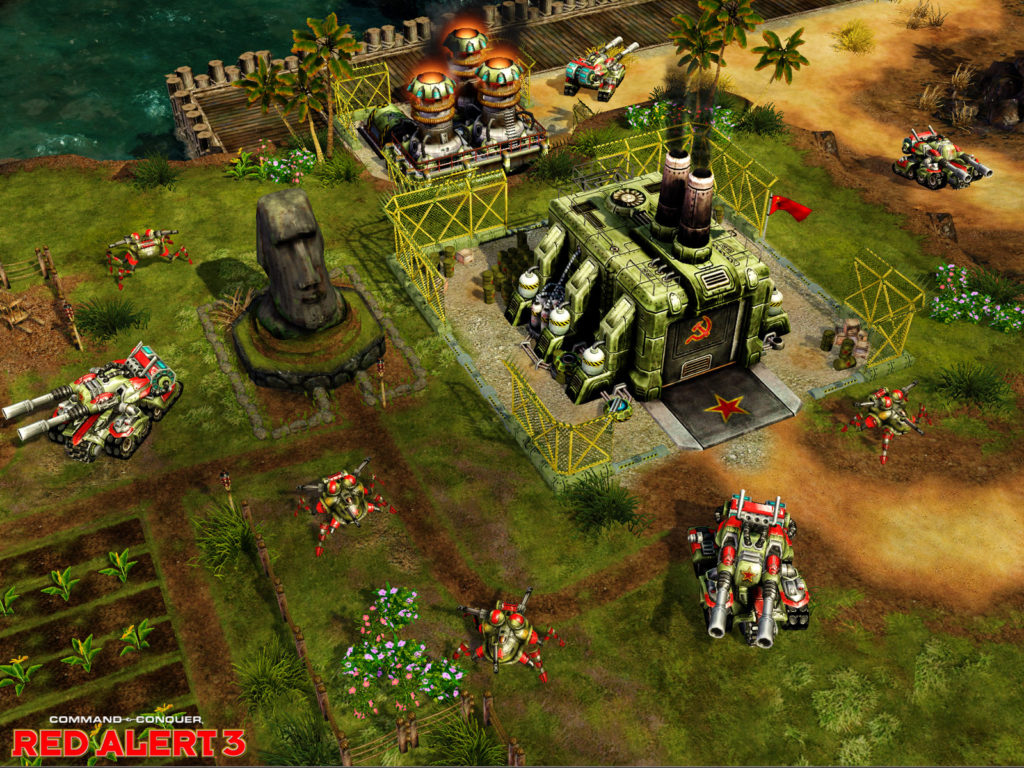 دليل كامل عن لعبة Red Alert 3 وطريقة الحصول عليها صور من داخل لعبة Red Alert 3
