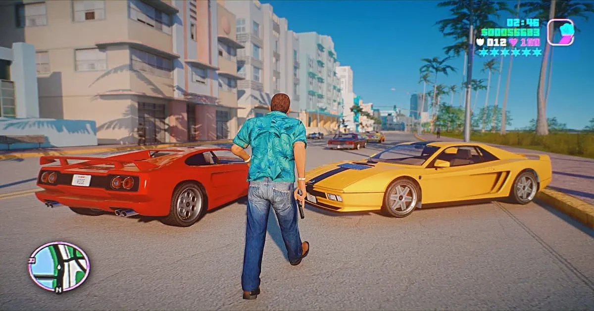 قائمة كلمات غش وشفرات GTA Vice City للكمبيوتر الكاملة