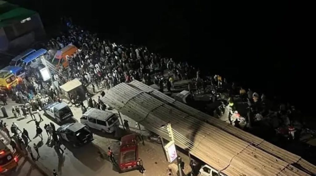 حادث ميكروباص اسيوط