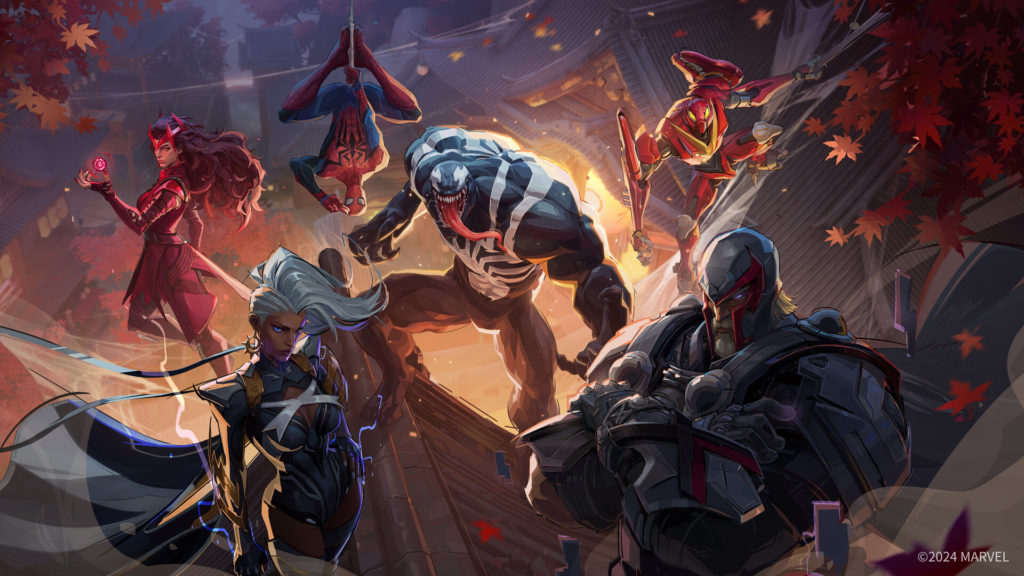 عرض إطلاق Marvel Rivals