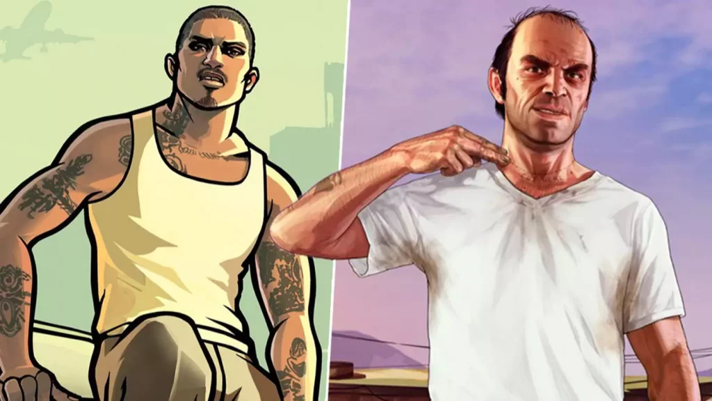 أيهما أفضل GTA 5 أم GTA San Andreas؟ مقارنة كاملة بالتفصيل