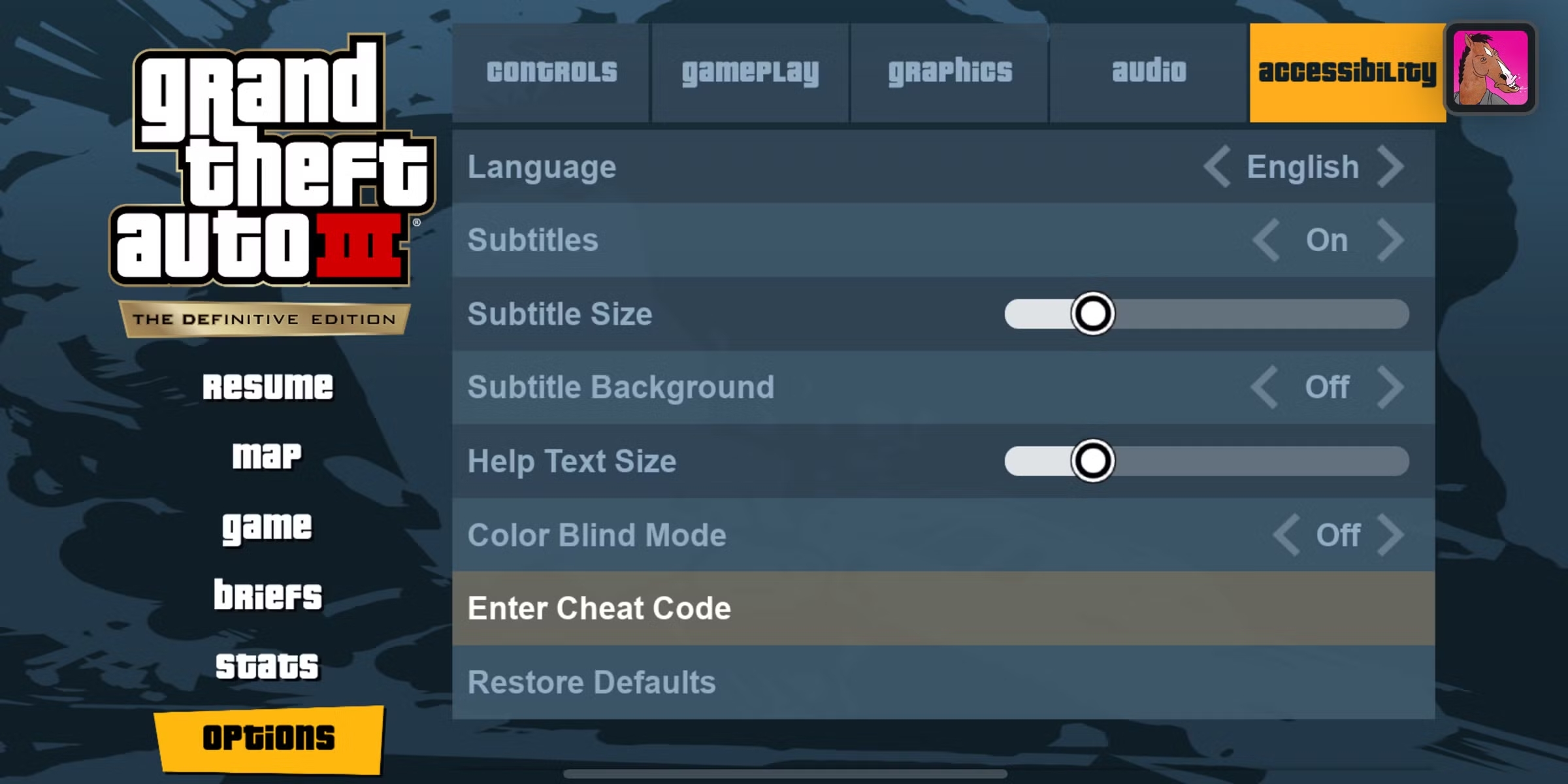 كيفية إدخال كلمات سر gta iii للموبايل