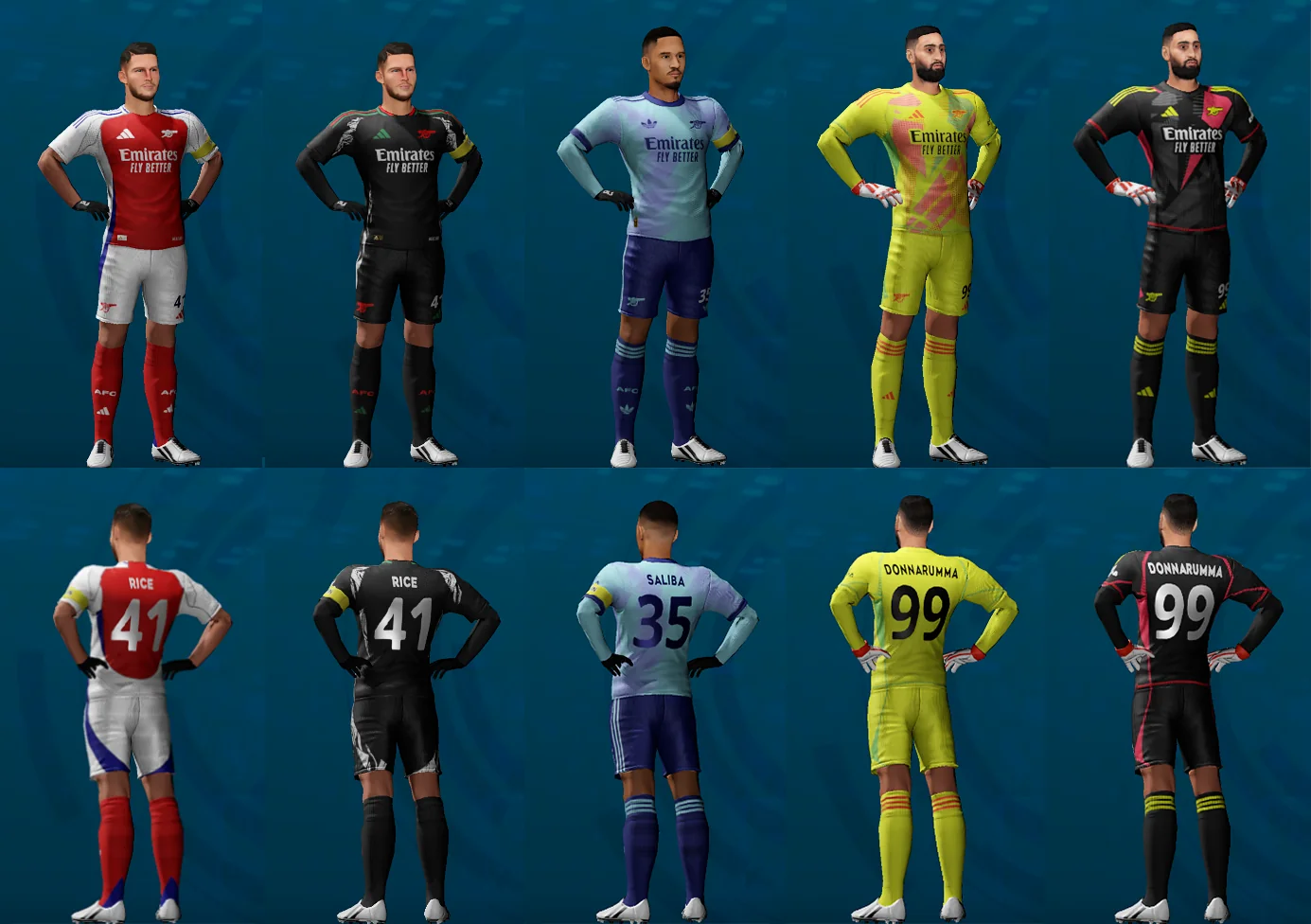 دليلك إلى أطقم أندية دريم ليج سوكر Dream League 2025 وطريقة الحصول عليها طقم ارسنال 2025 دريم ليج