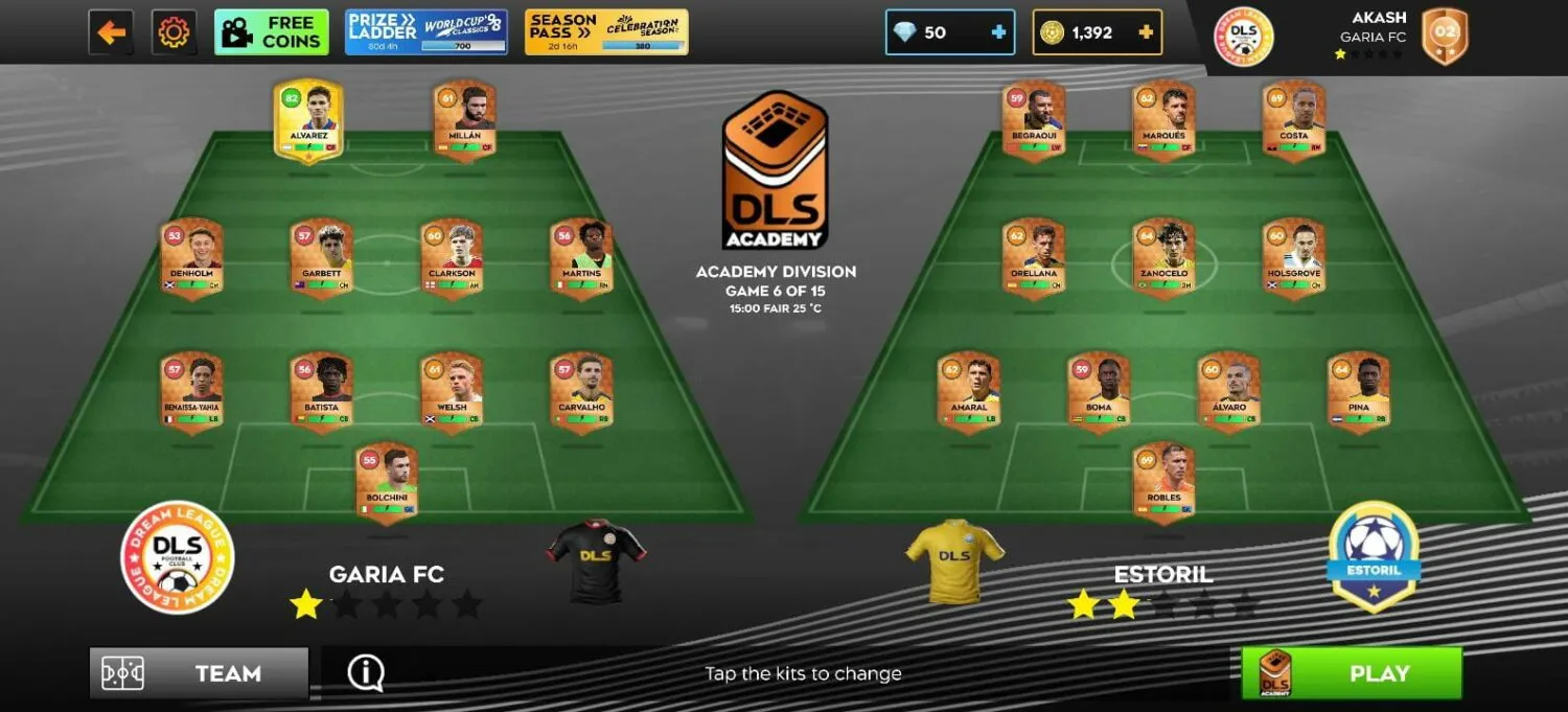 شرح كامل عن لعبة Dream League Soccer 2025 كيفية لعب دريم ليج سوكر 2025