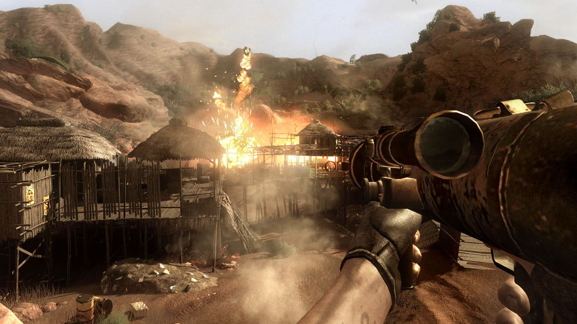 تحميل لعبة Far Cry 2 للكمبيوتر من ميديا فاير وتورنت والمزيد تحميل لعبة Far Cry 2 من ميديا فاير بحجم صغير