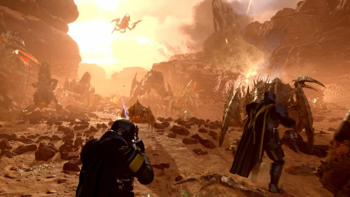 أعداد لاعبي لعبة Helldivers 2 الجماعية تصعد من جديد لهذا السبب! لعبة Helldivers 2 الجماعية