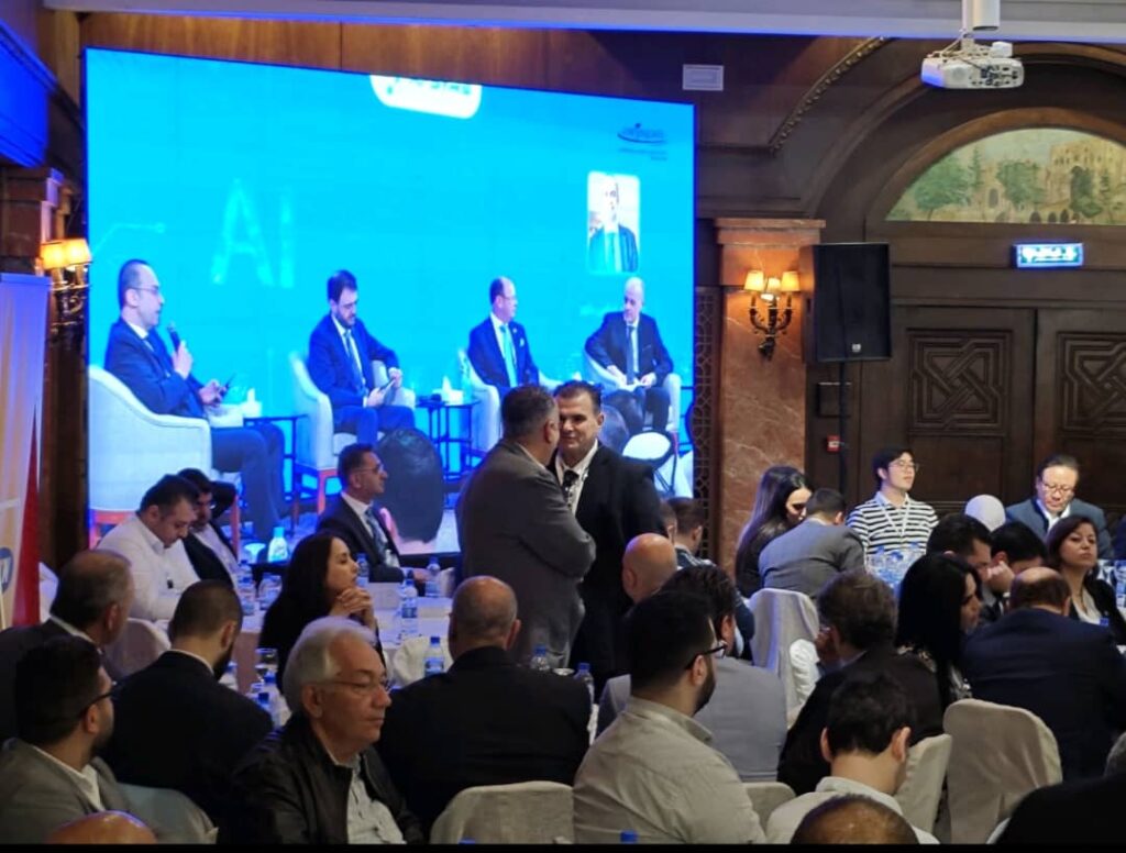 أول تجارب ناجحة لشبكة 5G في سوريا خلال مؤتمر الذكاء الاصطناعي في دمشق أول تجارب ناجحة لشبكة 5G في سوريا خلال مؤتمر الذكاء الاصطناعي في دمشق