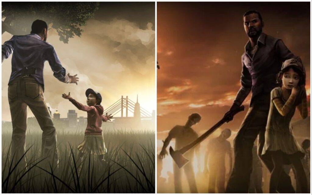 اجزاء لعبة the walking dead