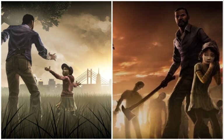 اجزاء لعبة the walking dead