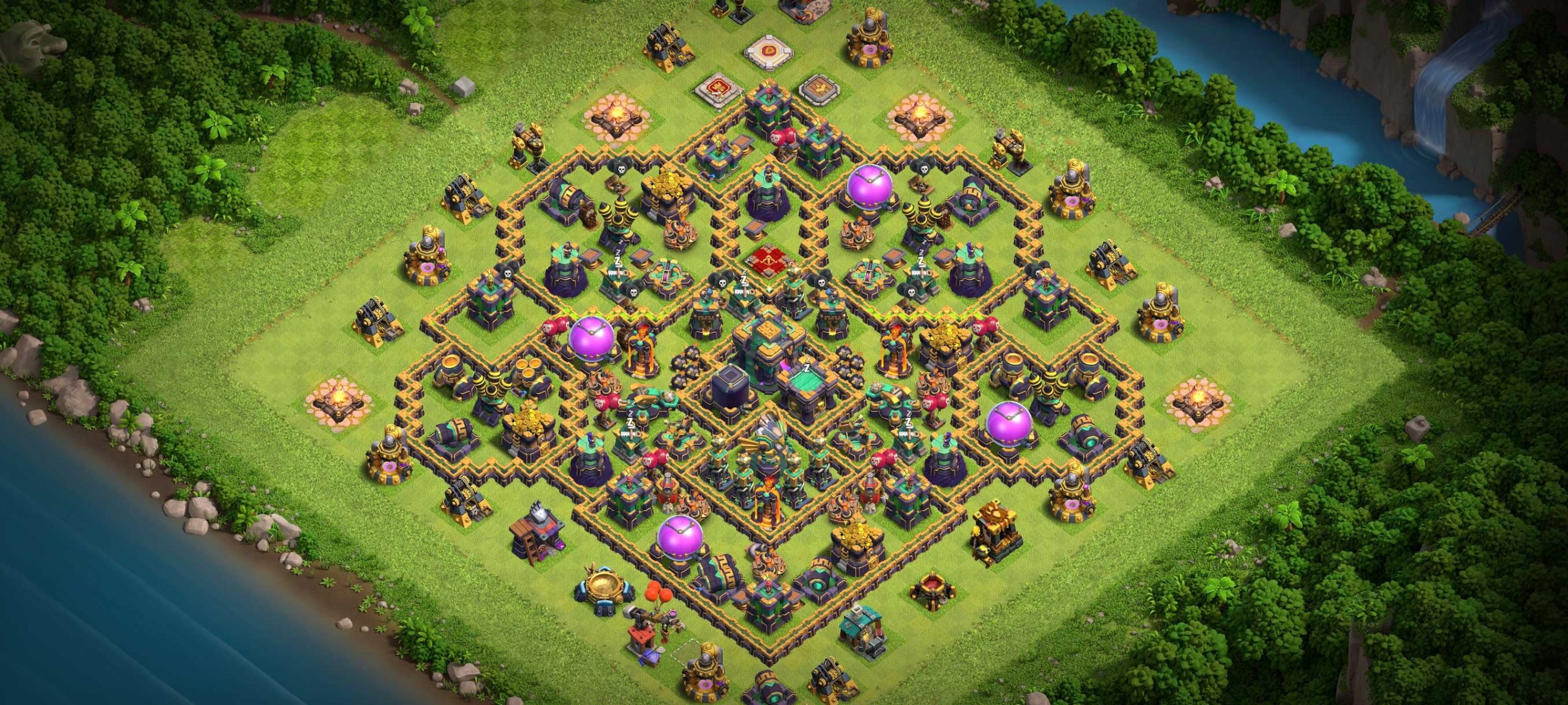 أفضل وأقوى مخططات Clash of Clans تاون من 6 إلى 14 أفضل وأقوى مخططات Clash of Clans تاون من 6 إلى 14
