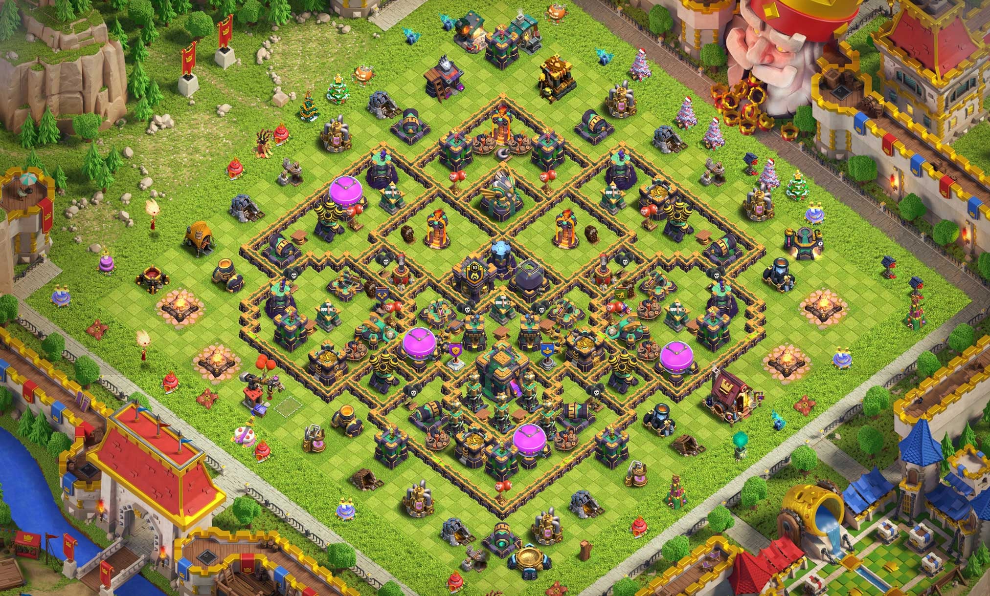 أفضل وأقوى مخططات Clash of Clans تاون من 6 إلى 14 أفضل وأقوى مخططات Clash of Clans تاون من 6 إلى 14