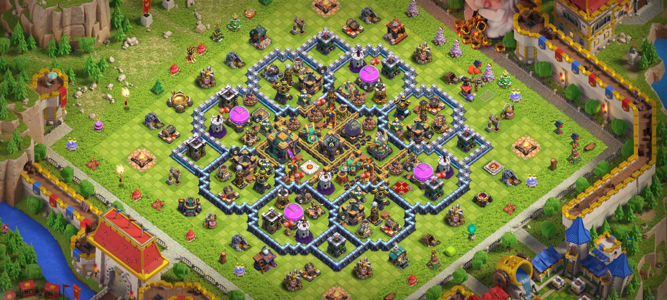أفضل وأقوى مخططات Clash of Clans تاون من 6 إلى 14 أفضل وأقوى مخططات Clash of Clans تاون من 6 إلى 14