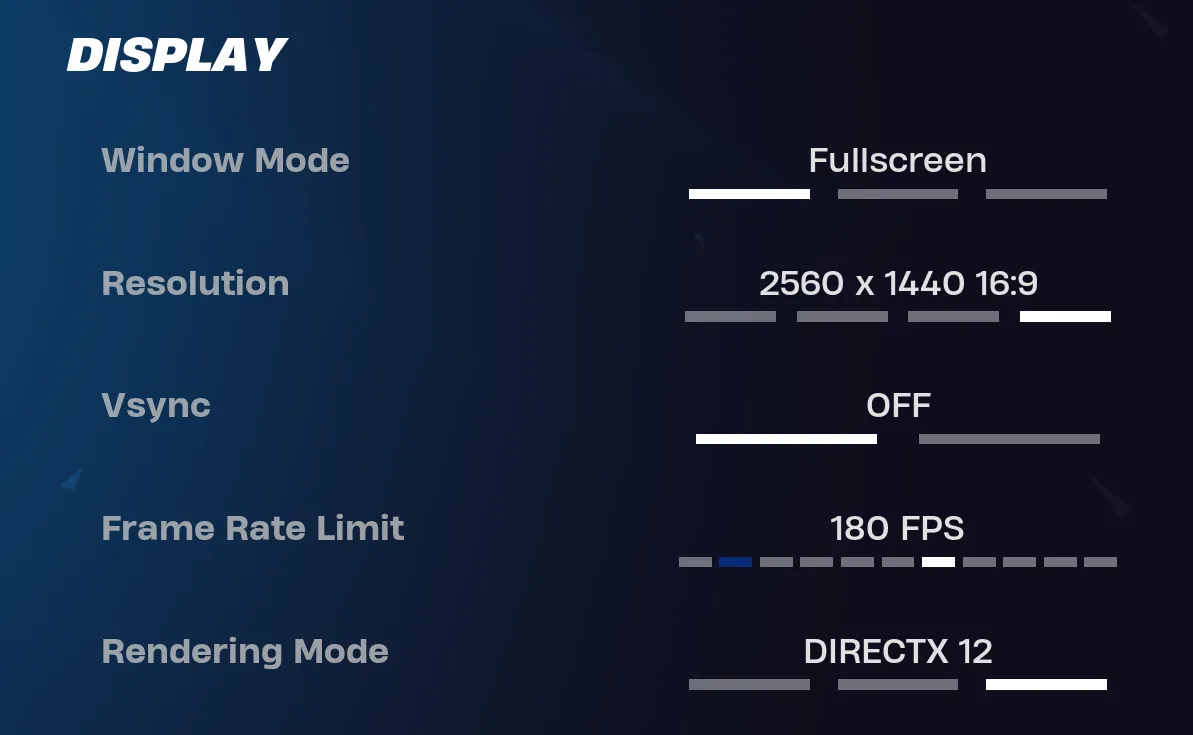 أفضل إعدادات Fortnite للحواسب الشخصية في 2025 افضل اعدادات فورت نايت pc