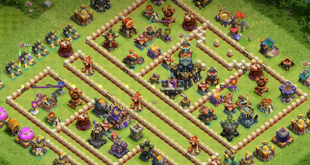 أفضل وأقوى مخططات Clash of Clans تاون من 6 إلى 14 مخططات كلاش اوف كلانس لفل 11