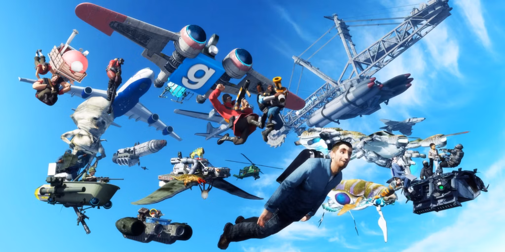 5 ألعاب تشبه Garry's Mod رائعة وتستحق التجربة