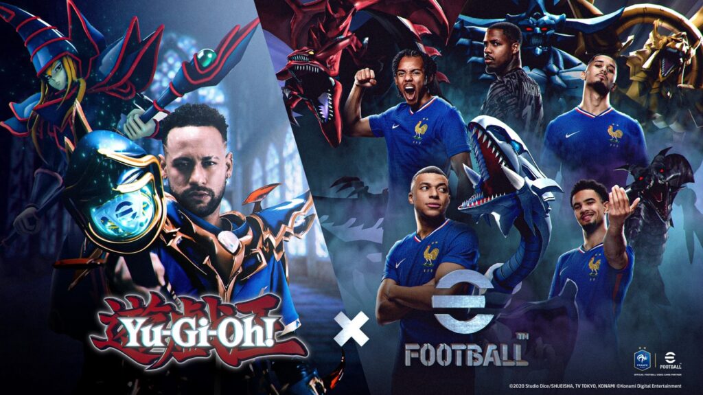 تعاون بين eFootball و Yu-Gi-Oh