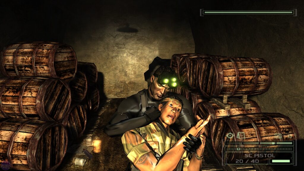 دليل نسخة الحاسب من لعبة Splinter Cell Chaos Theory