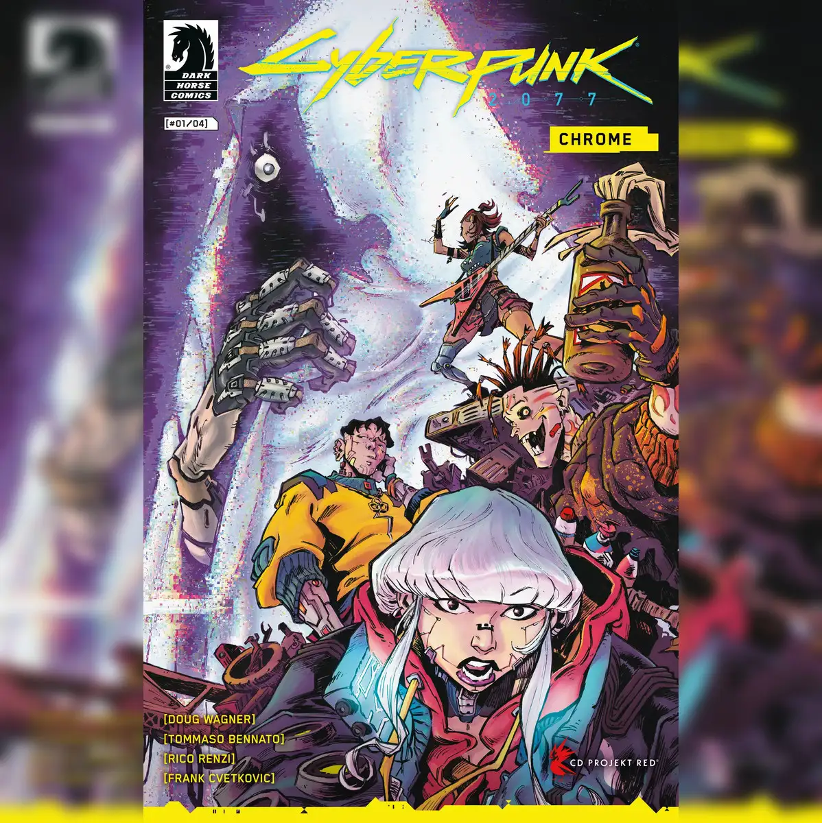 الكشف عن Cyberpunk 2077: Chrome: أول سلسلة قصص مصورة رعب في عالم Night City كوميكس Cyberpunk 2077: Chrome