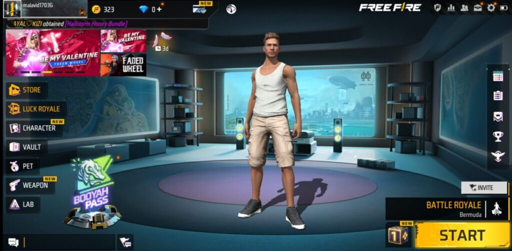 Free Fire Advance