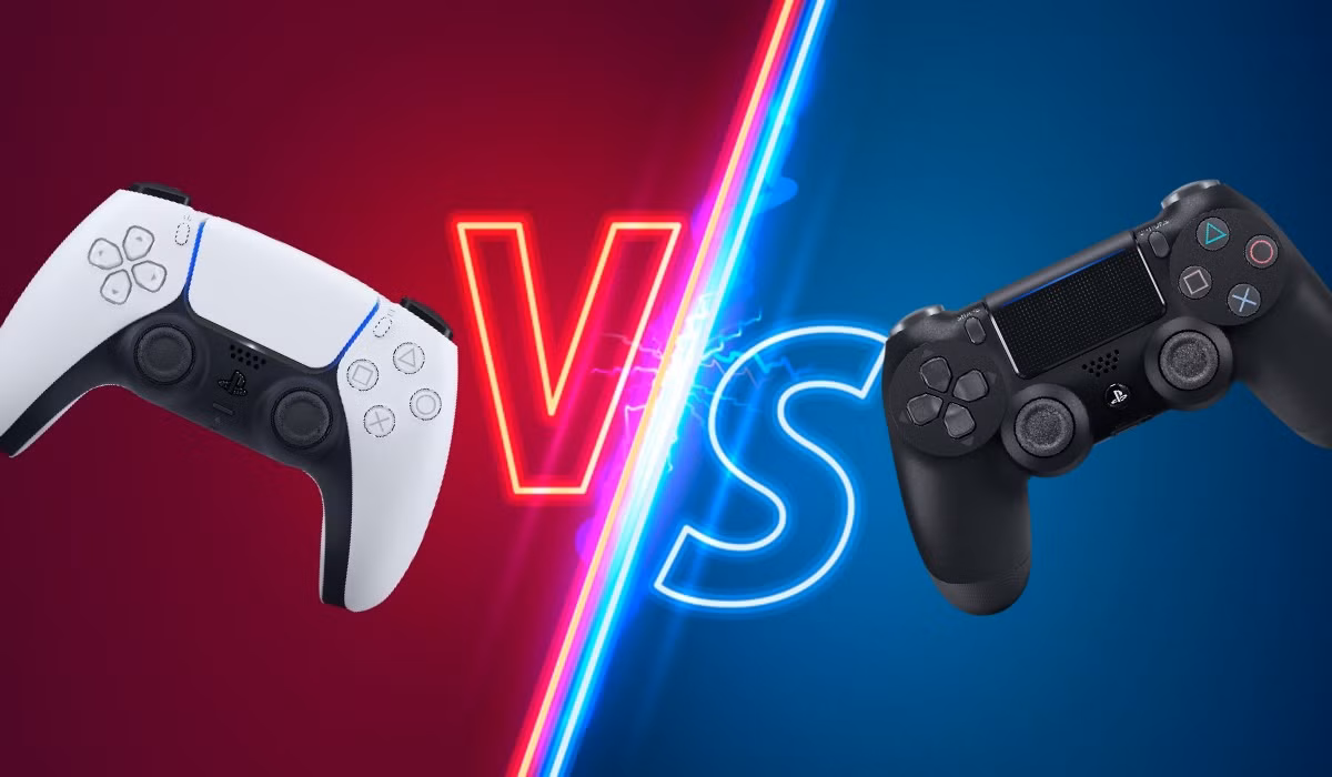مواصفات ومميزات قبضة تحكم PS5 والفرق بينها وبين قبضة PS4 الفرق بين يد بلايستيشن 5 وبلايستيشن 4