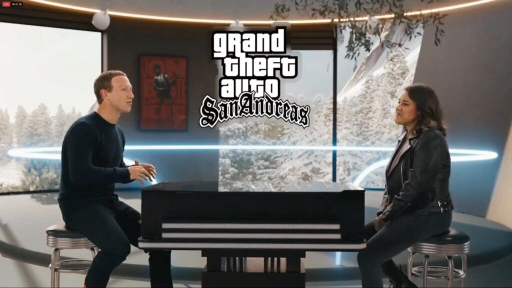 نسخة واقع افتراضي من GTA San Andreas؟