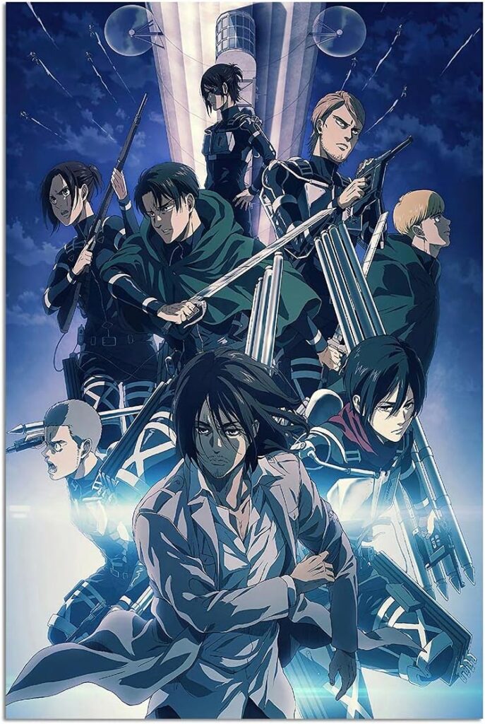 أشهر بوسترات انمي وأجمل بوسترات للحائط و 3D