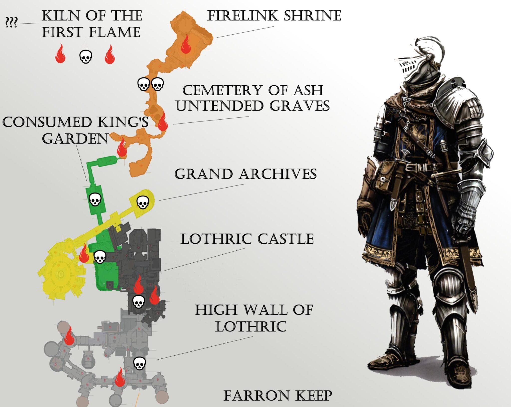 Complete Dark Souls 3 Map