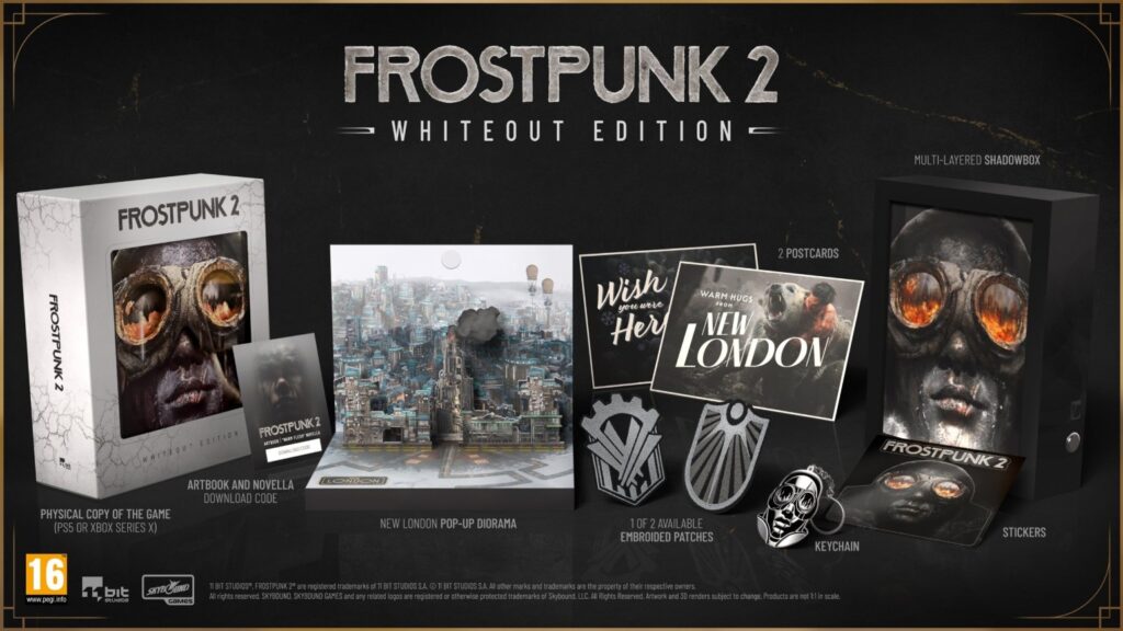 نسخ أقراص Frostpunk 2 متاحة الآن مع إصدارات مميزة نسخ أقراص Frostpunk 2 متاحة الآن مع إصدارات مميزة